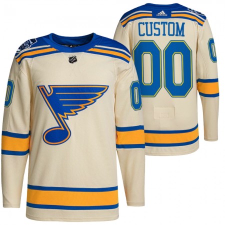 Miehille NHL St. Louis Blues Pelipaita Custom 2022 Winter Classic Authentic